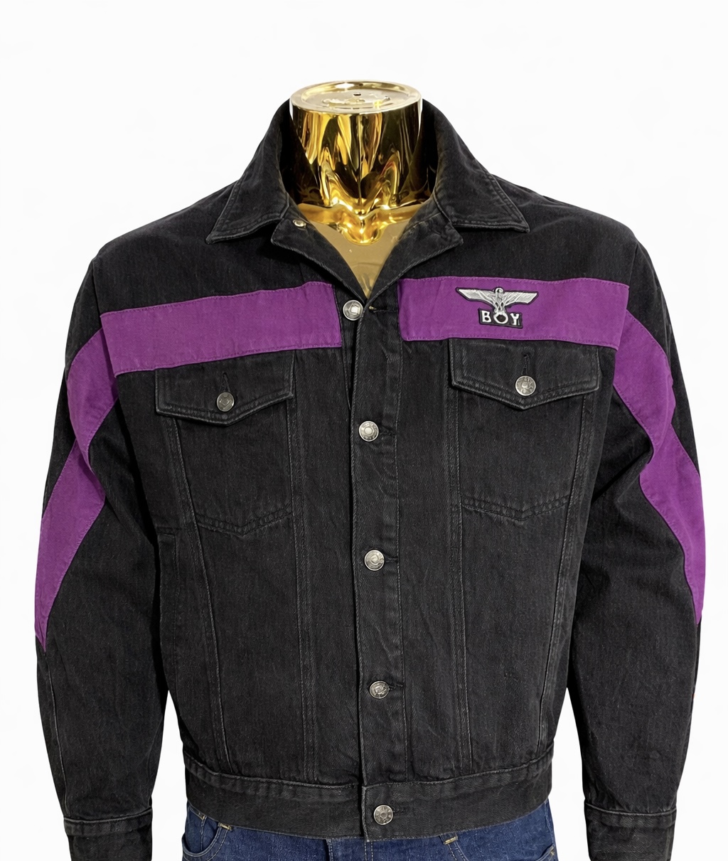 4B78DFC0-FA35-47CD-9AFA-699069B7D124 BOY London denim jacket L/XL - Image 1