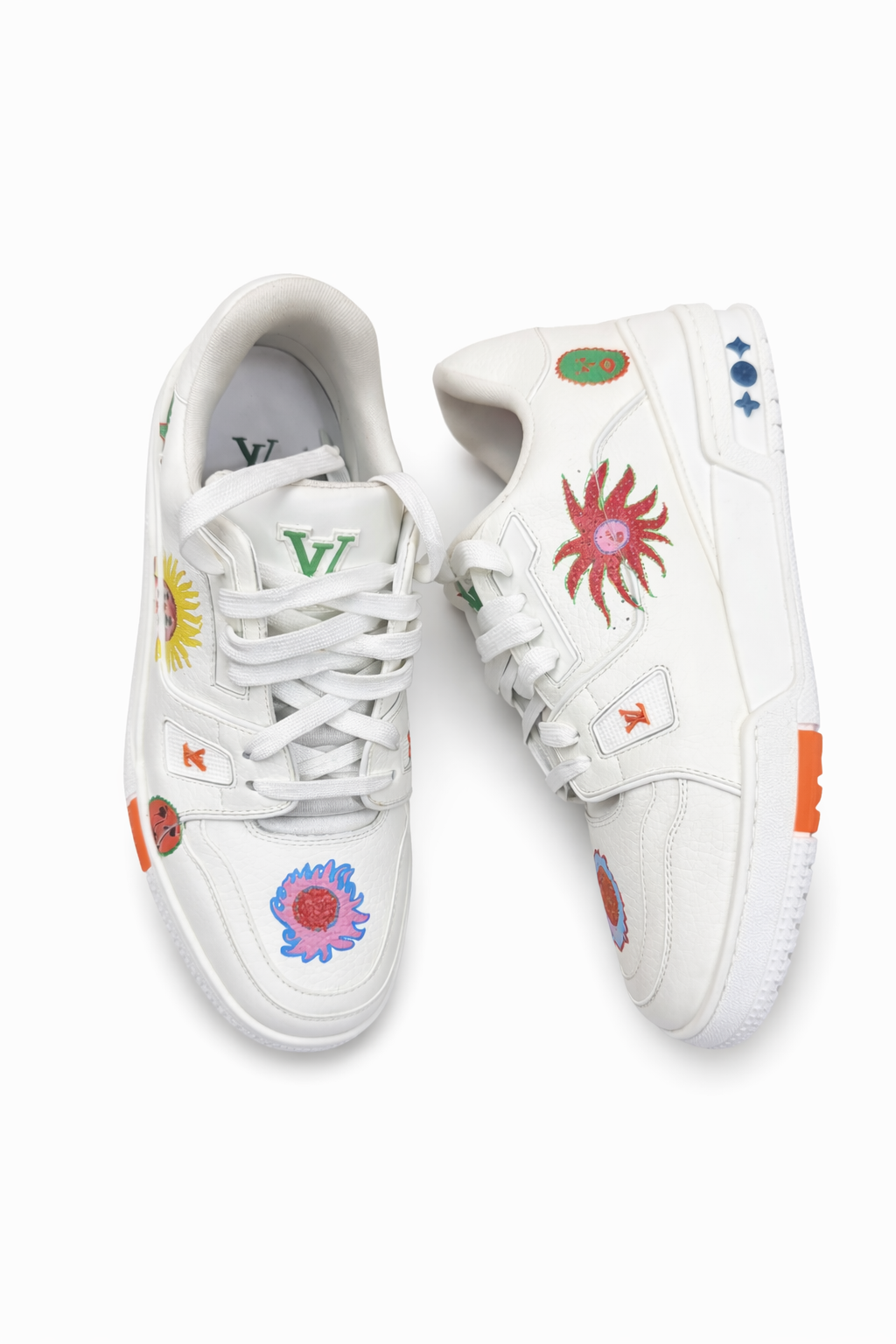 9B4BFDA9-28CC-41B2-A7B0-3A665B44EFA2 Louis Vuitton LV Trainers Line Sneaker DD1212 - Image 1
