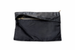 Prada nylon and leather clutch bag