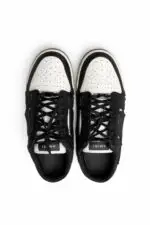 AMIRI Skel Top Low in black and white - Image 3