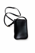 black leather crossbody bag - Image 2
