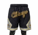 Men's Pro Standard Chicago Bulls Black Gold Shorts