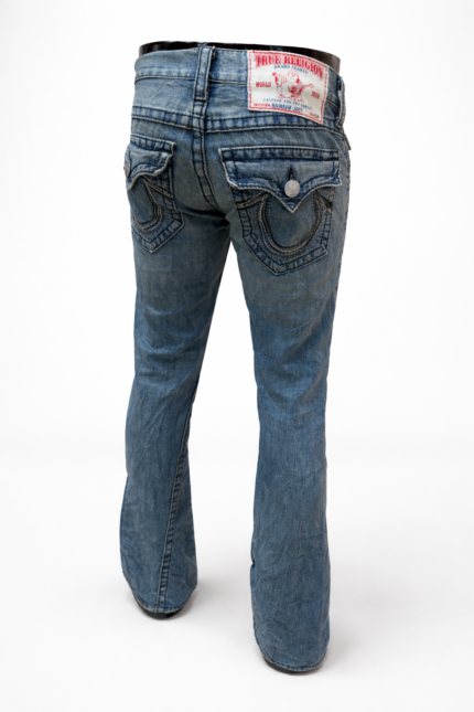 True Religion Joey Low Rise Flare Jeans