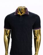 men's black polo shirt