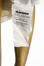 White Jil Sander short-sleeved cotton jersey t-shirt - Image 2