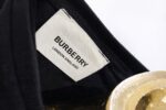 black Burberry logo-print cotton t-shirt - Image 3
