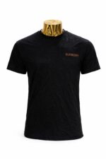 black Burberry logo-print cotton t-shirt