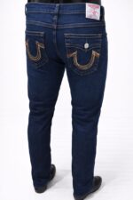 True Religion Men's Ricky Flap Straight Leg Jeans. - Image 3