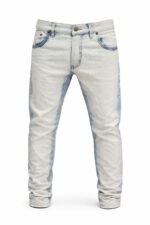 Louis Vuitton light-wash denim Jean