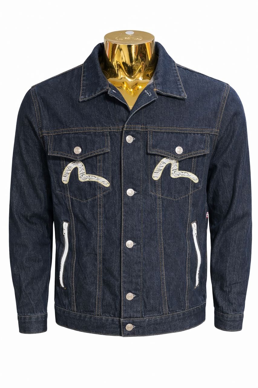 WhatsApp Image 2026-03-19 at 7.03.51 AM EVISU Pride denim jacket - Image 1