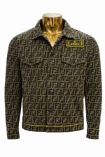 Fendi Roma Amor Button Up Jacket