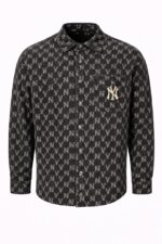 MLB New York Yankees Monogram Denim Long Sleeve Shirt