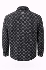 MLB New York Yankees Monogram Denim Long Sleeve Shirt - Image 2
