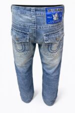 True Religion Men's Geno Relaxed Slim Super T Jeans. - Image 3