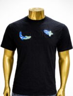 black DIOR x Kenny Scharf 2021 Graphic Print T-Shirt (XL)