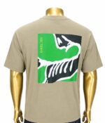 Beige graphic T-shirt (XL) - Image 2
