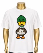 Louis Vuitton x Nigo Intarsia Jacquard Duck Short-Sleeved Crewneck t-shirt.  (L)