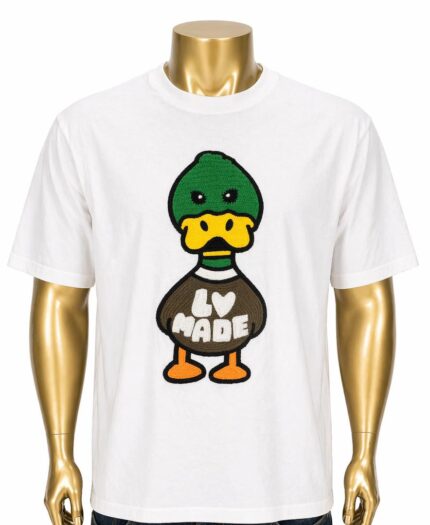 Louis Vuitton x Nigo Intarsia Jacquard Duck Short-Sleeved Crewneck t-shirt.  (L)