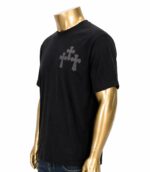 Black T-shirt featuring a cross graphic design (XXL) - Image 2