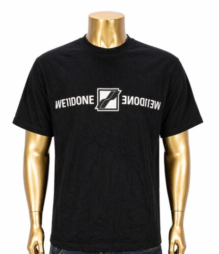 We11done Mirror Logo T-shirt. (L)