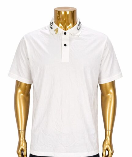 Emporio Armani signature-collar polo shirt (L)