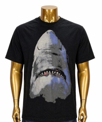 Givenchy Shark Print Cotton T-Shirt (XL)