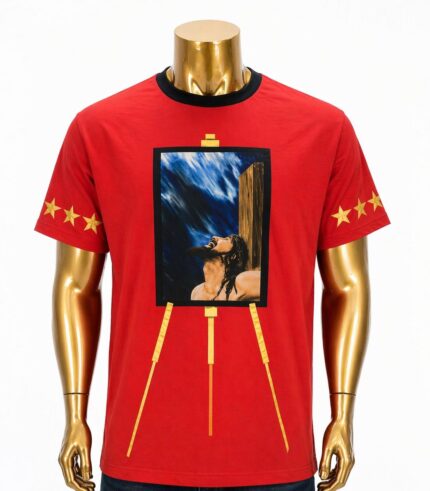 Givenchy Columbian-Fit Printed Cotton-Jersey T-Shirt (XL)
