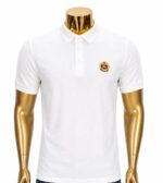 Burberry white polo shirt (L)