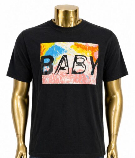 Rhude Hardcore Happiness graphic t-shirt.  (L)