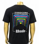 Rhude Hardcore Happiness graphic t-shirt. (XL/XXL) - Image 2