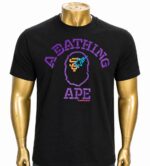 A Bathing Ape Neon Sign College Tee (XL)