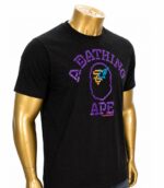 A Bathing Ape Neon Sign College Tee (XL) - Image 2