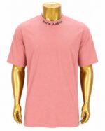 Palm Angels Classic Logo T-Shirt in pink.  (XXL)