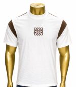 Loewe Anagram Embroidered Cotton T-Shirt (L)
