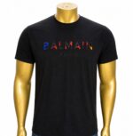 Balmain black cotton t-shirt  (M)