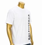 Balenciaga Vertical Logo T-Shirt (XL) - Image 2