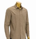 Beige corduroy shirt from Bewakoof. (M/L) - Image 2