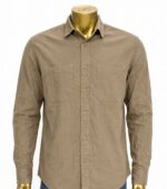 Beige corduroy shirt from Bewakoof. (M/L)