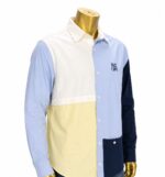 Crown Color Mixed Cotton Shirt (XXL) - Image 2